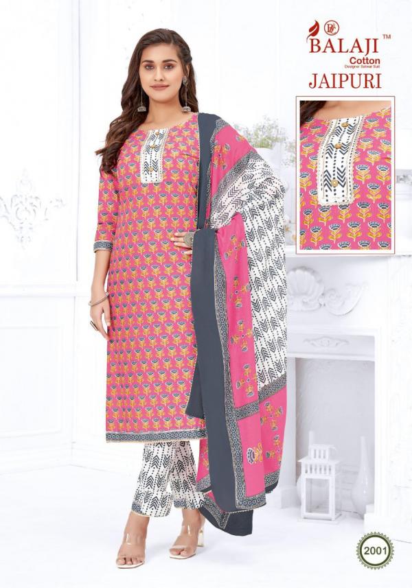 Balaji Jaipuri Vol-2 Cotton Designer Exclusive Readymade Suit